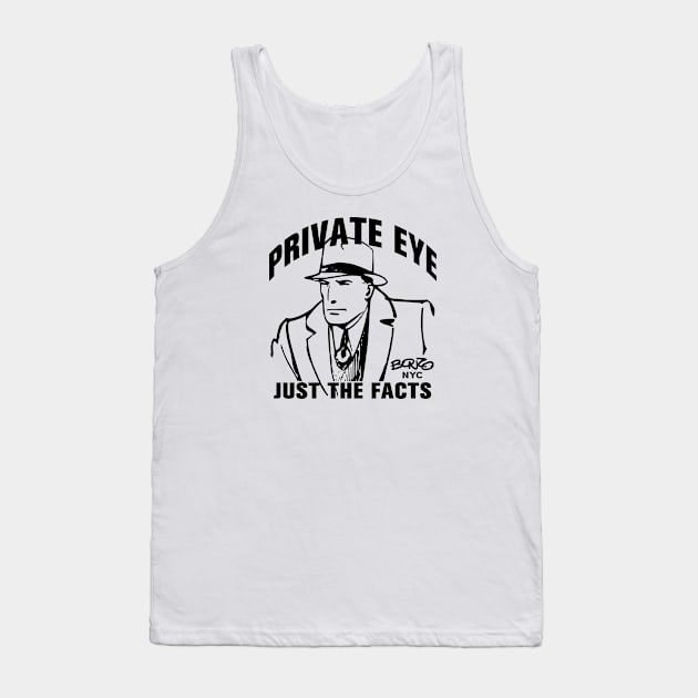 Private Eye 1 Tank Top by BonzoTee